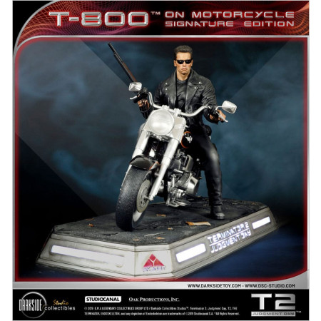 Terminator 2 Judgement Day socha T-800 30th Anniversary Signature Edition 69 cm
