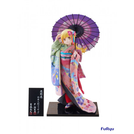 Monogatari PVC socha 1/4 Shinobu Oshino Japanese Doll 42 cm