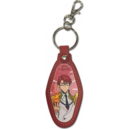 Solo Leveling Leather Keyring Choi Jong-In