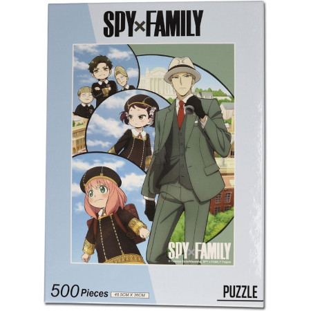 Spy x Family Puzzle Go to School (500 pieces)