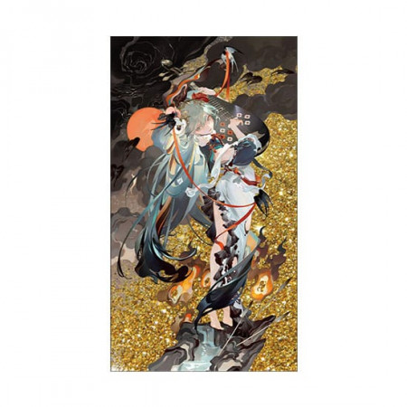 Character Vocal Series 01: Hatsune Miku Acrylic Block Hatsune Miku Shimian Maifu Ver. 16 cm
