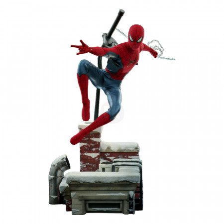 Spider-Man: No Way Home Movie Masterpiece akčná figúrka 1/6 Spider-Man (New Red and Blue Suit) (Deluxe Version) 28 cm