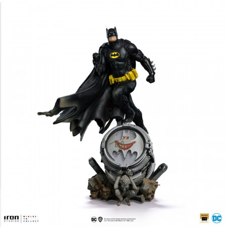 DC Comics BDS Art Scale socha 1/10 Batman Deluxe (Black Version Exclusive) heo EU Exclusive 30 cm