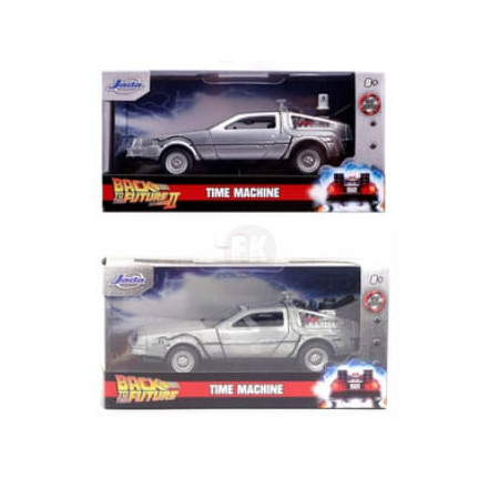 Back to the Future Diecast Models 1/32 Time Machine Display (6)