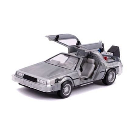 Back to the Future 2 Diecast Model 1/24 Time Machine Model 2