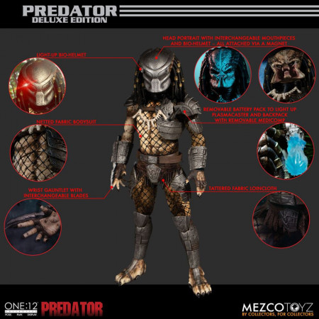 Predator akčná figúrka 1/12 Predator Deluxe Edition 17 cm