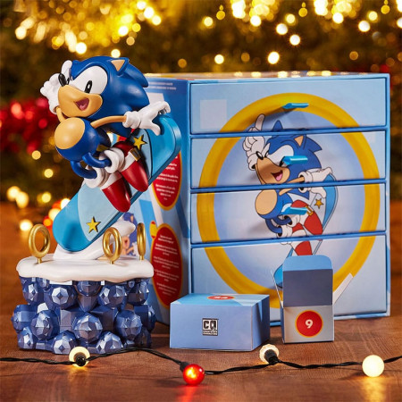 Sonic - The Hedgehog Countdown Character adventný kalendár Model Kit Sonic