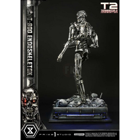 Terminator 2 Museum Masterline Series socha 1/3 Judgment Day T800 Endoskeleton 74 cm
