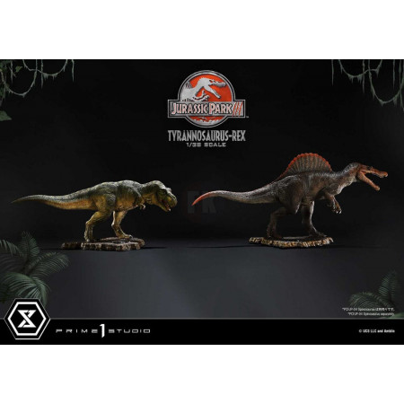 Jurassic Park III Prime Collectibles socha 1/38 T-Rex 17 cm