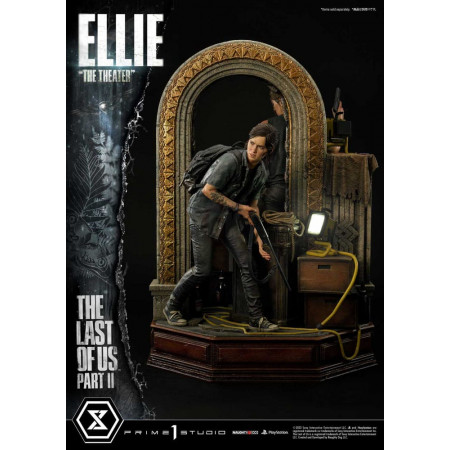 The Last of Us Part II Ultimate Premium Masterline Series socha 1/4 Ellie "The Theater" Regular Version 58 cm