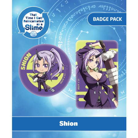That Time I Got Reincarnated as a Slime Pin Badges 2-Pack Shion