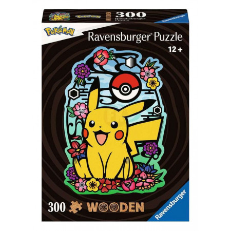 Pokémon WOODEN Jigsaw Puzzle Pikachu (300 pieces)