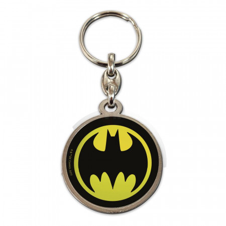 DC Comics Metal klúčenka Batman Logo 7 cm