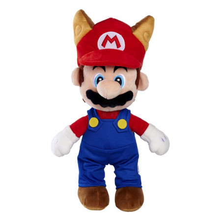 Super Mario Plush figúrka Tanuki Mario 30 cm