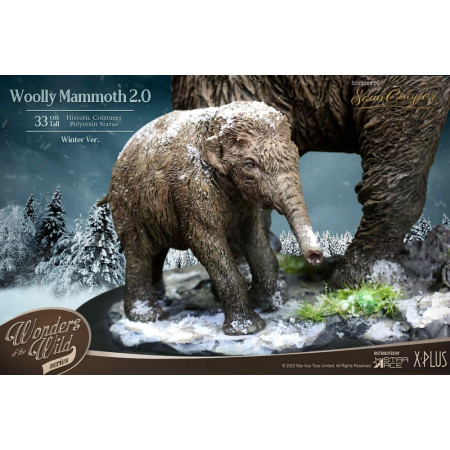 Historic Creatures The Wonder Wild Series socha The Woolly Mammoth 2.0 22 cm