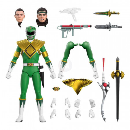Mighty Morphin Power Rangers Ultimates akčná figúrka Green Ranger 18 cm