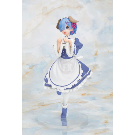 Re:Zero - Starting Life in Another World PVC socha Rem Memory Snow Puppy Ver. Renewal Edition