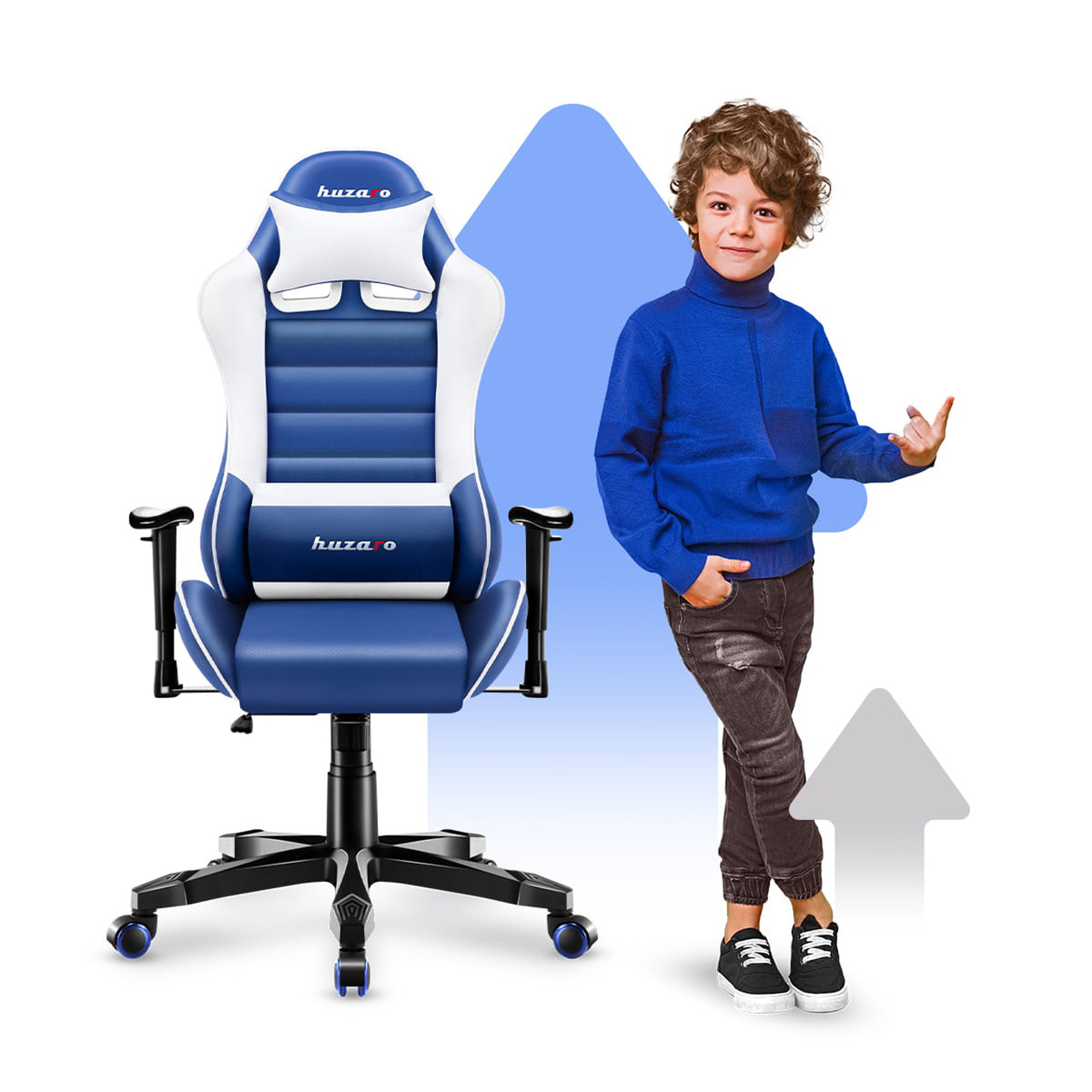 Detská herná stolička Ranger - 6.0 modrá
