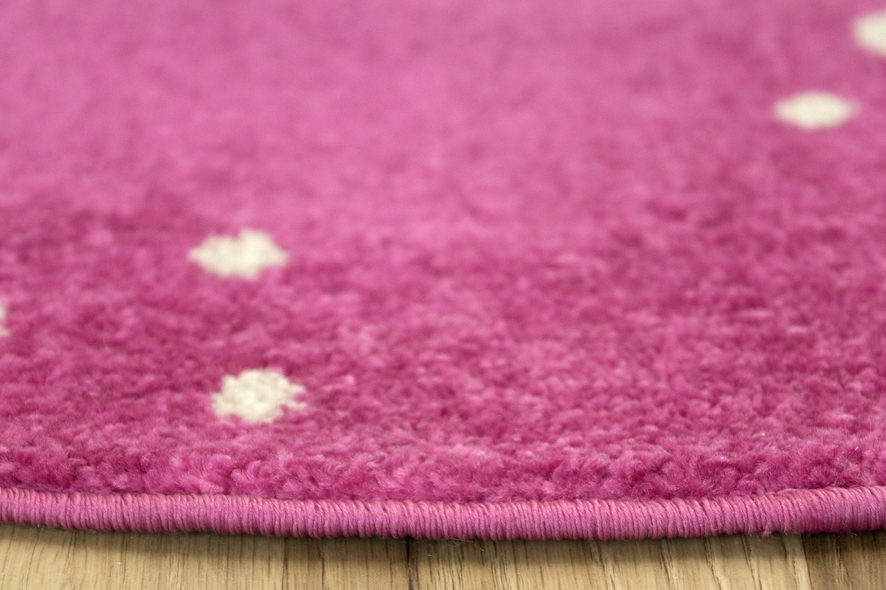 Dětský koberec EMILY KIDS 5863A zvířátko Mýval, růžový / šedý