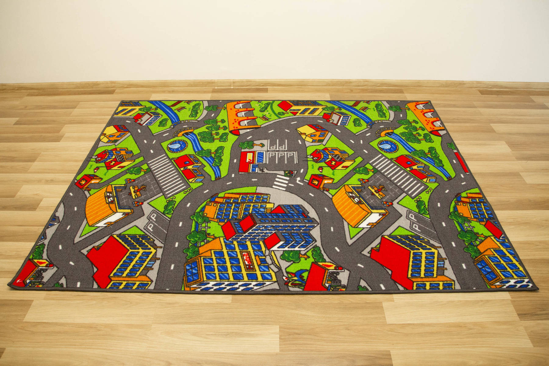 Detský koberec Clever Town uličky 