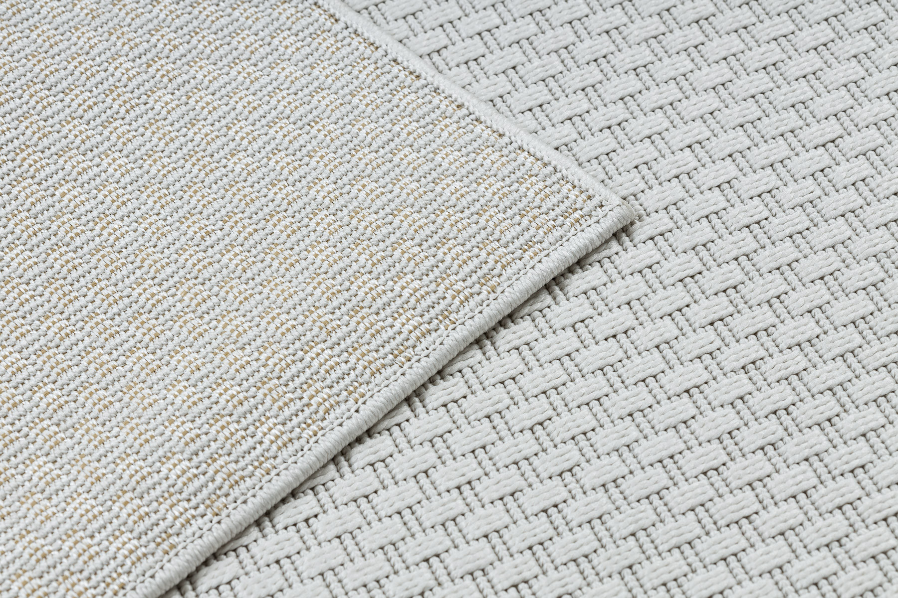Šňůrkový koberec SIZAL TIMO 6272 bílý