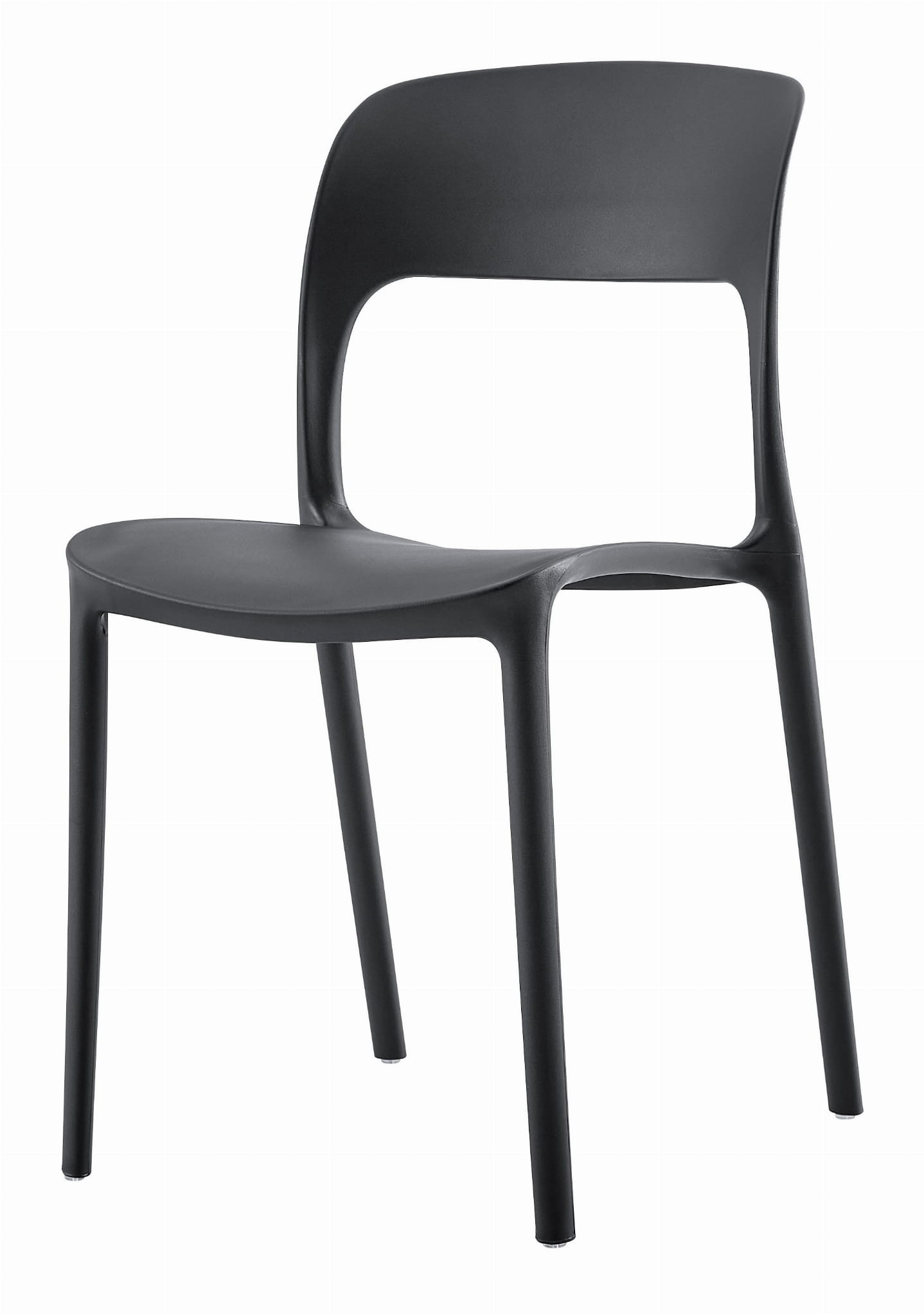 Set troch stoličiek IPOS čierne (3ks)