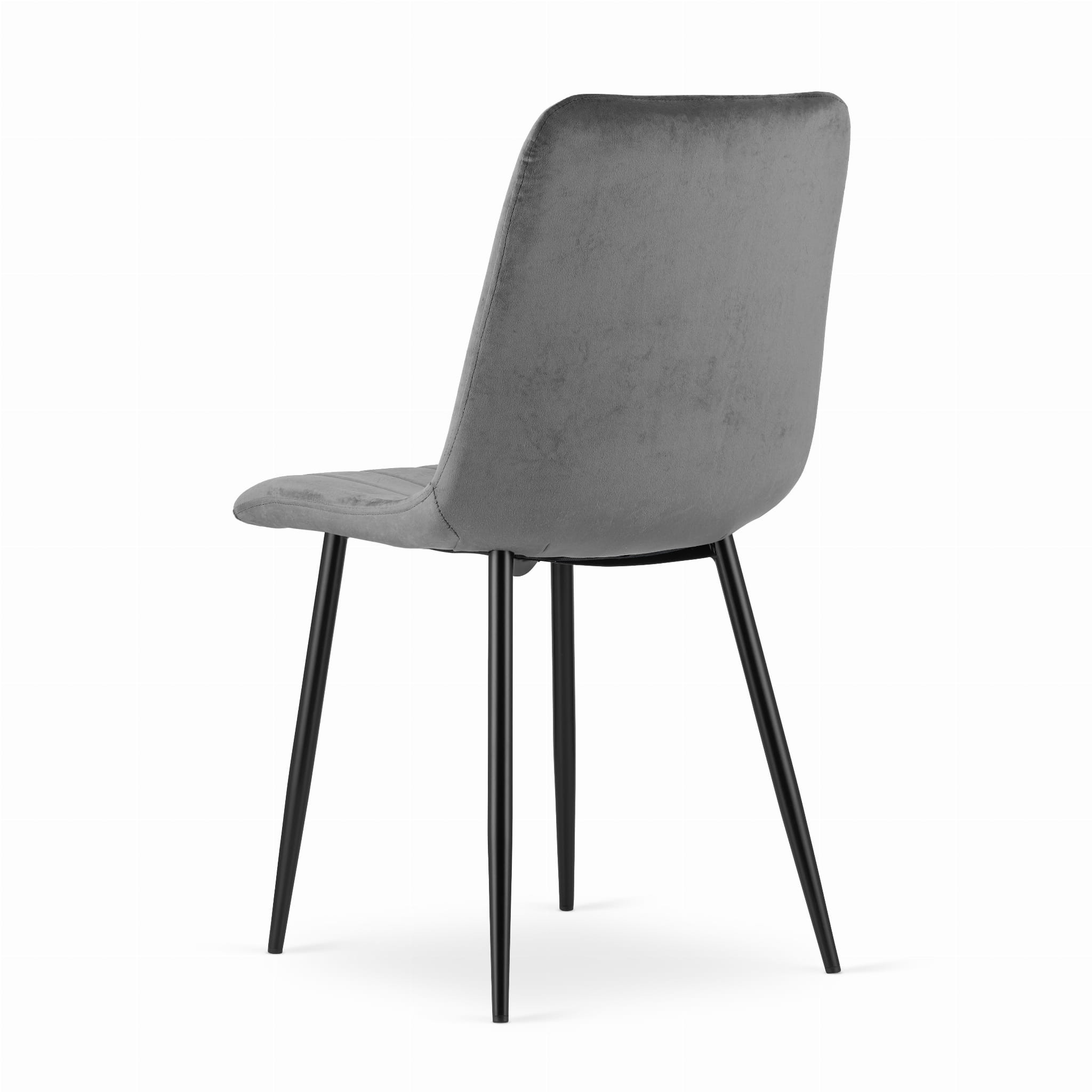 Set dvou jídelních židlí LAVA šedé (2ks)