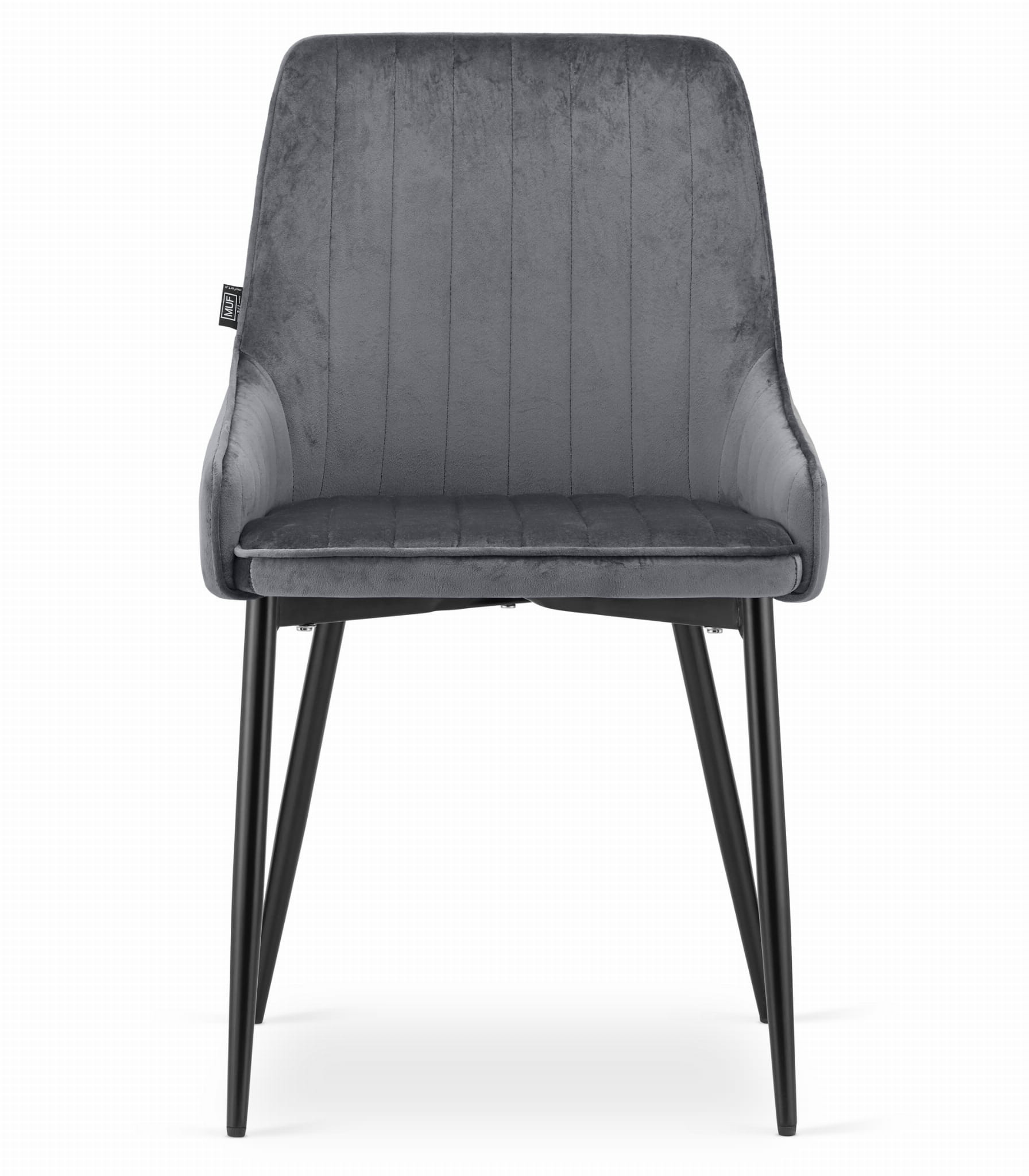 Jedálenská stolička MONZA tmavo sivá 