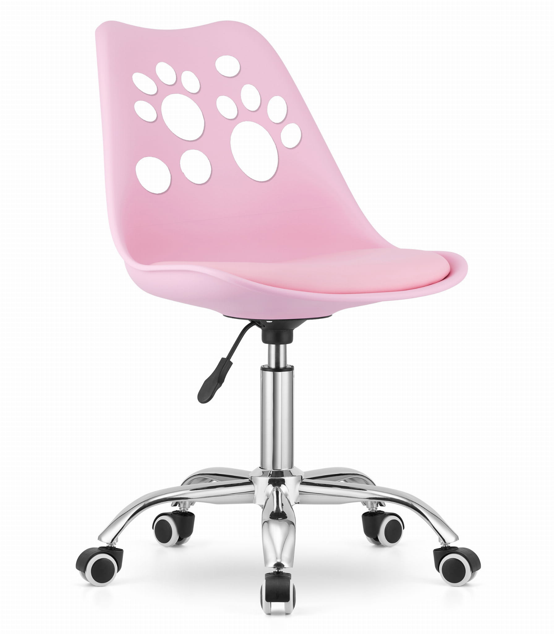 Otočná židle PRINT - růžová