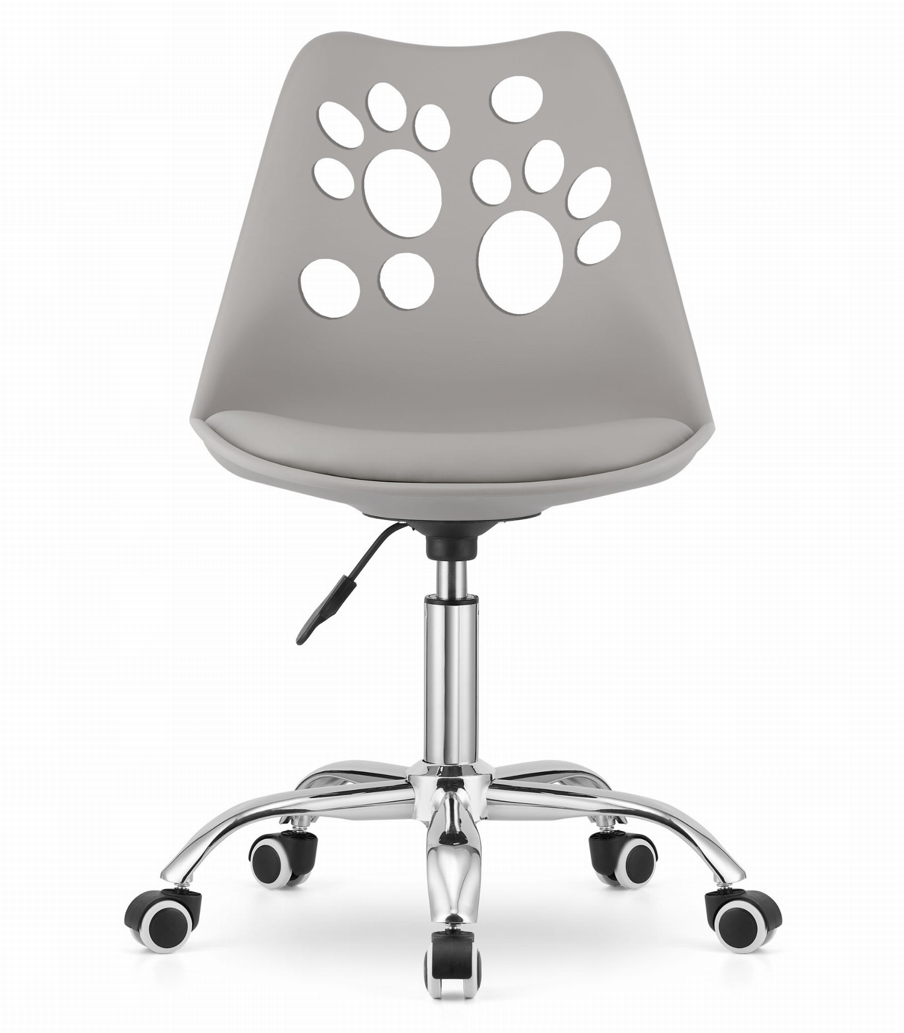 Otočná stolička PRINT - sivá