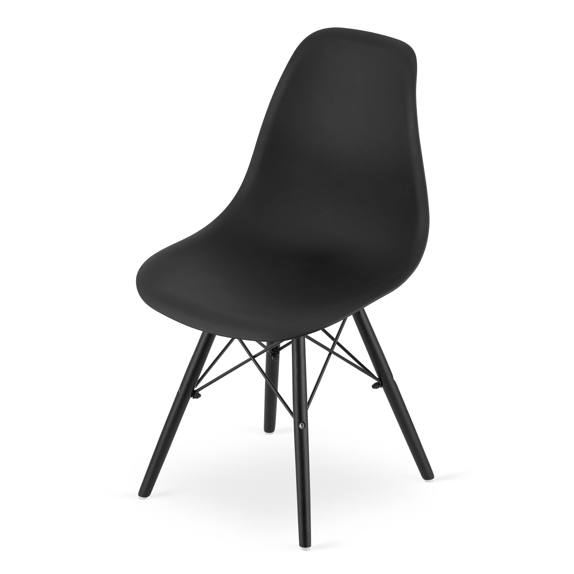 Set tří jídelních židlí OSAKA černé 3ks