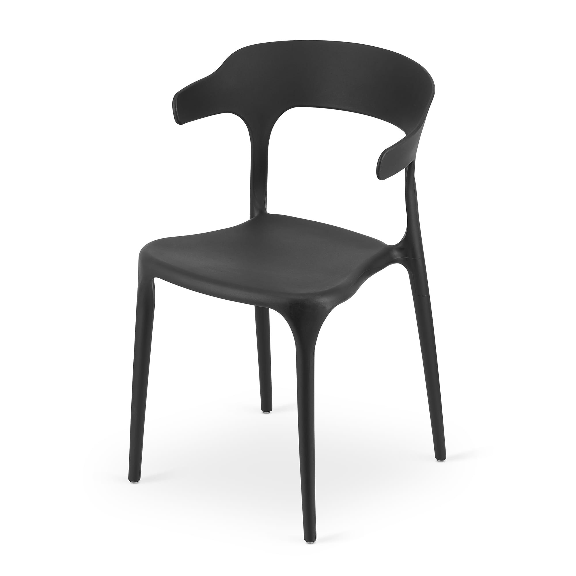 Set dvoch stoličiek ULME čierne (2ks)
