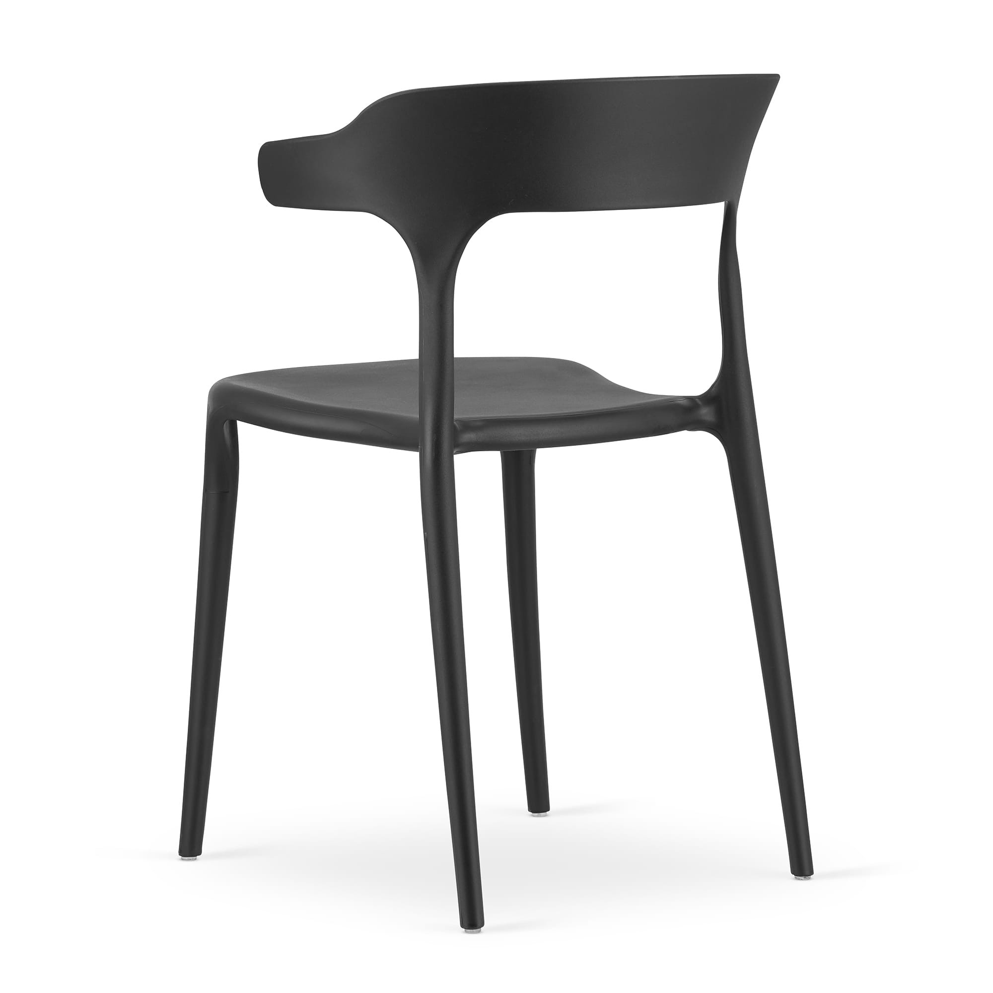 Set dvou židlí ULME černé (2ks)