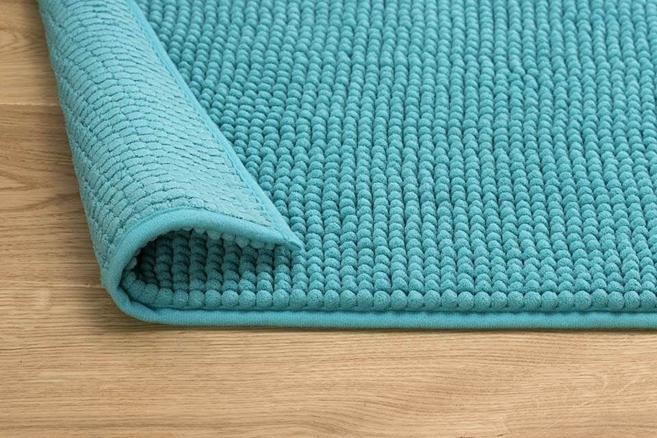 Koupelnový kobereček CHENILLE tyrkys