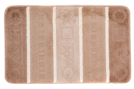 Koupelnový kobereček MULTI A5015 béžový FIGURY
