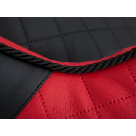 Pelíšek ELITE XL červená / černá matrace
