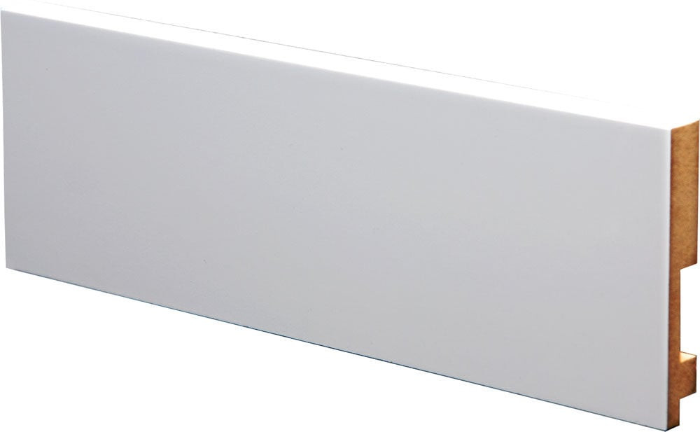 Soklová lišta MDF L 10 3 bílá 250 cm