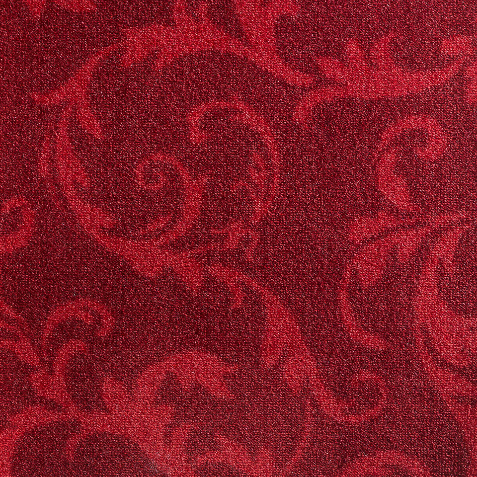 Metrážny koberec GRANDE BAROK červený