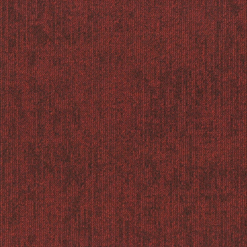 Kobercové štvorce JUTE červené 50x50 cm 