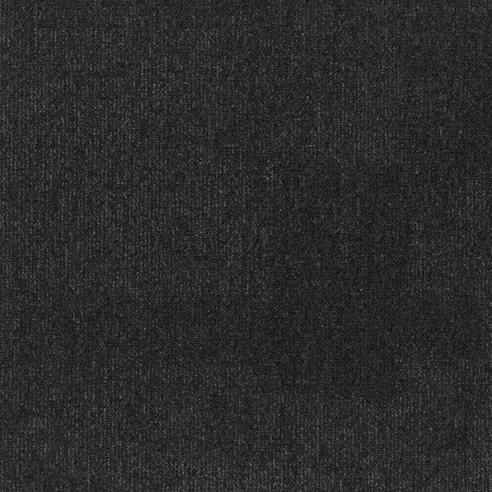 Kobercové štvorce TEAK čierne 50x50 cm 