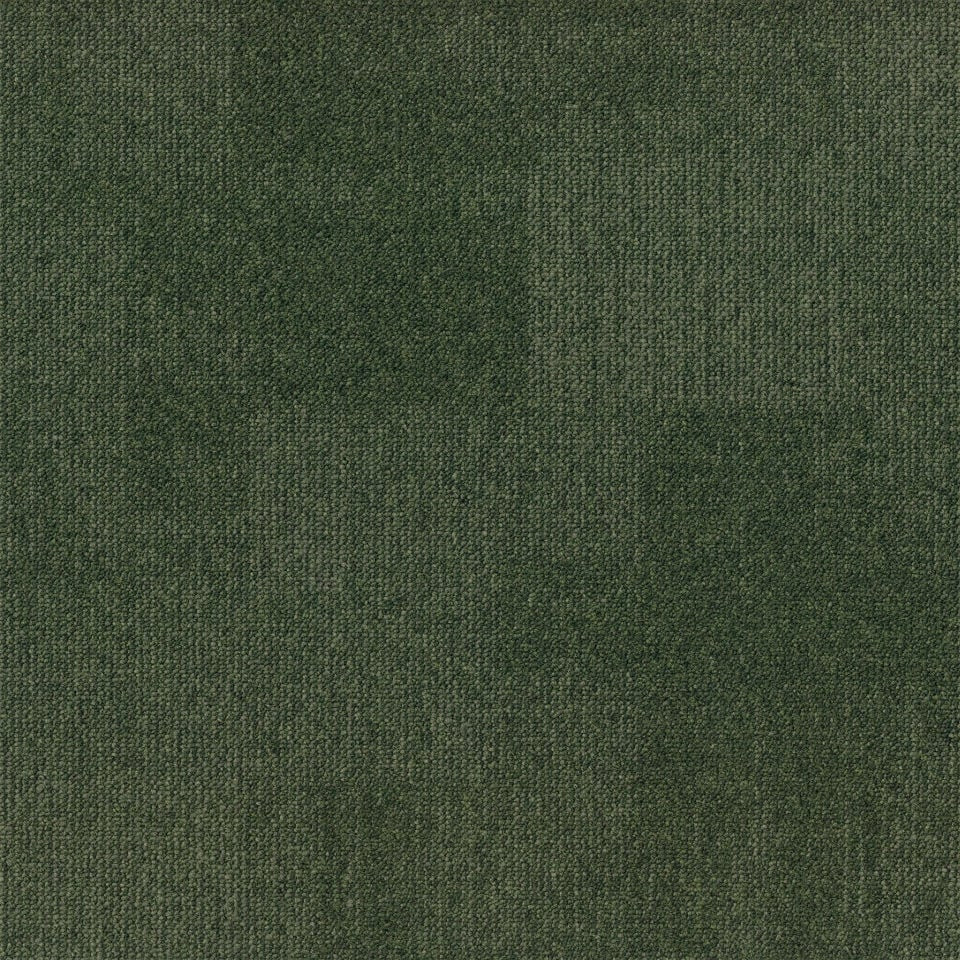 Kobercové čtverce TEAK zelené 50x50 cm