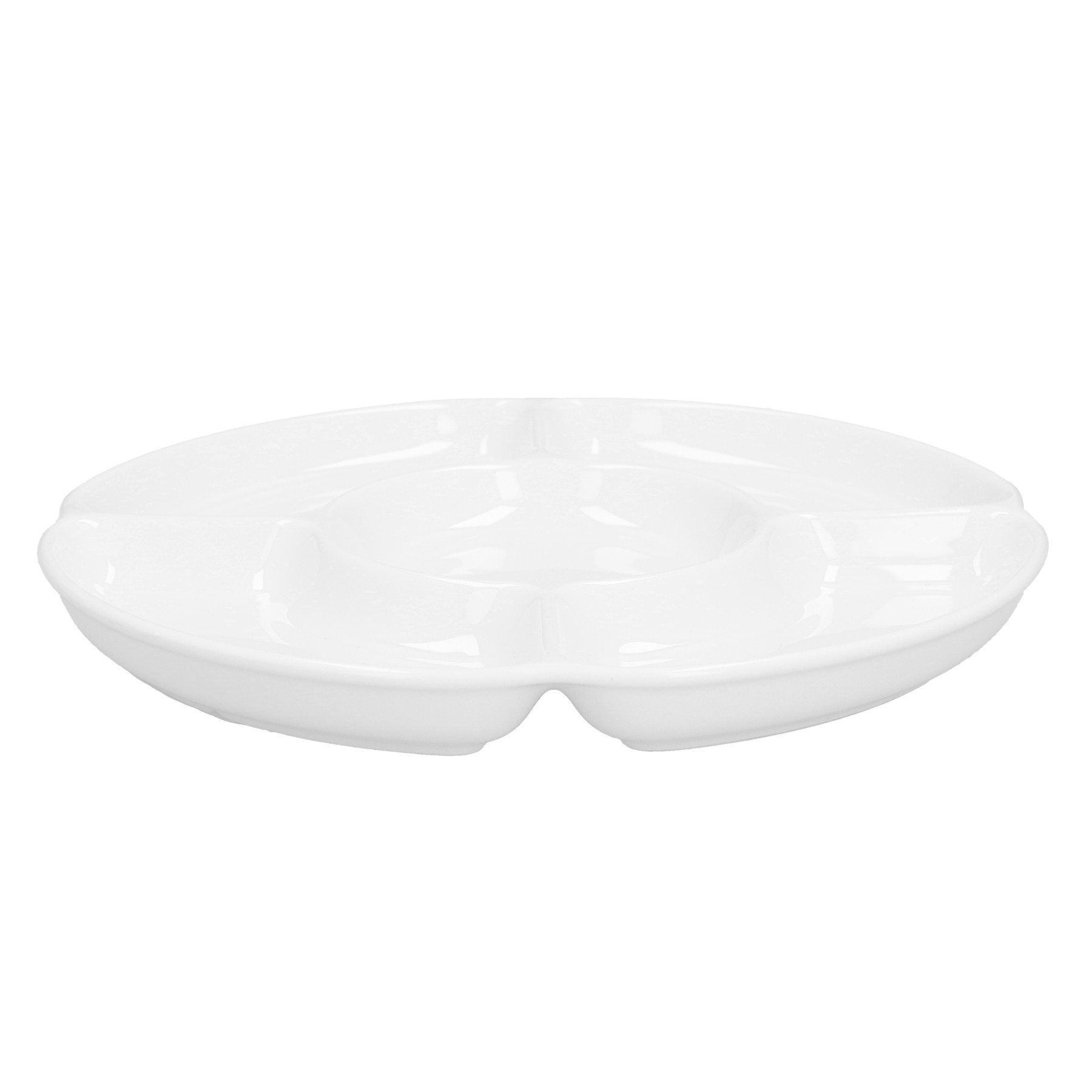Servírovací tanier AURO biely ALL 991039