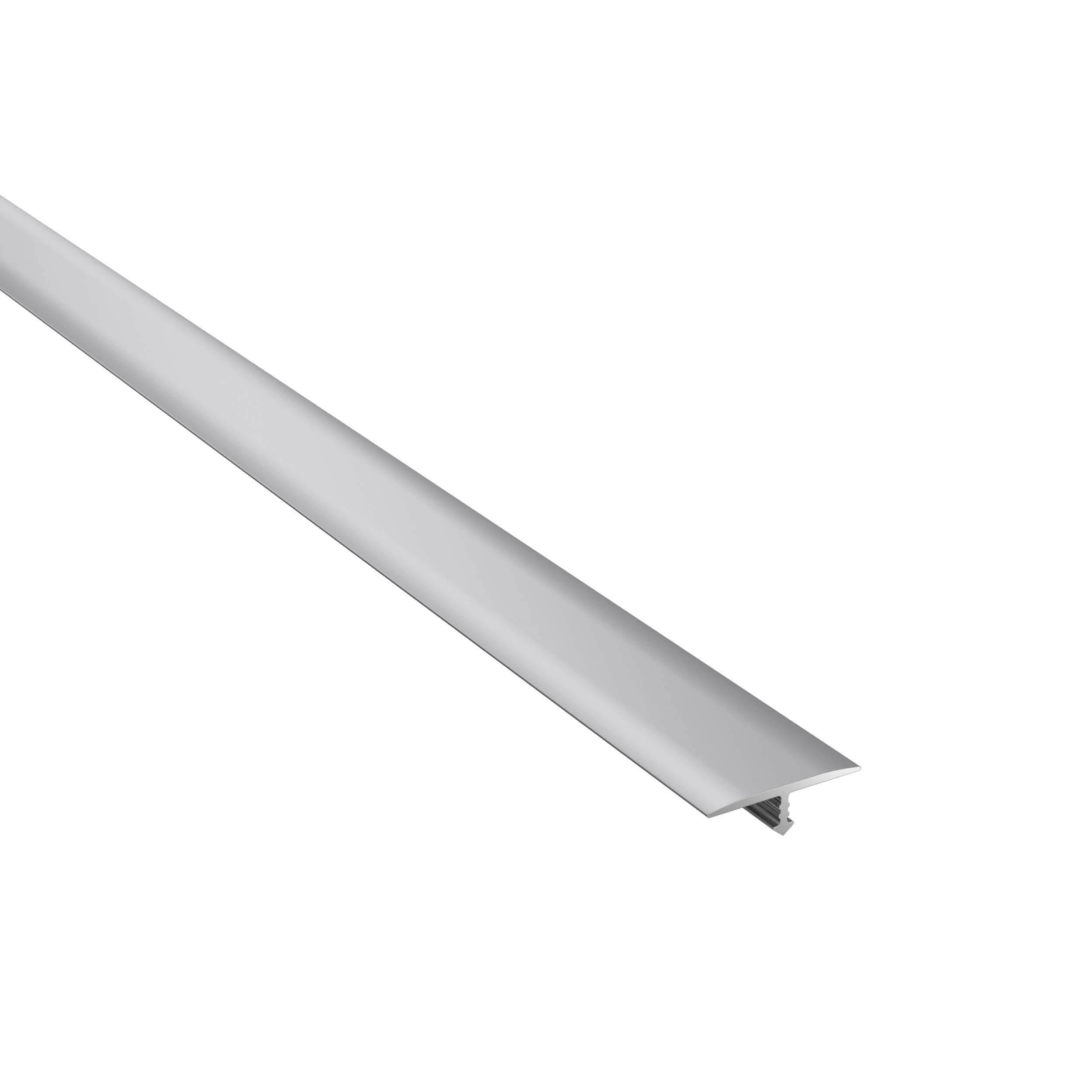 Přechodová lišta CS22 stříbrná 186 cm