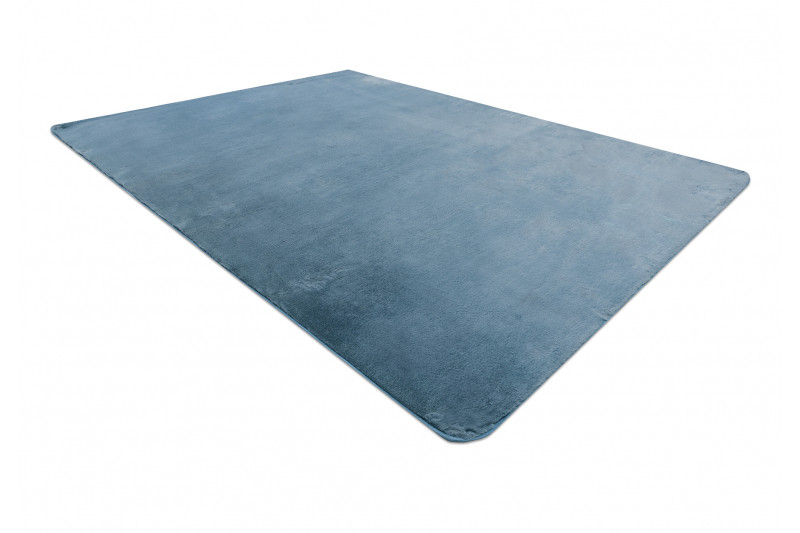 Protiskluzový koberec POSH Shaggy modrý plyš