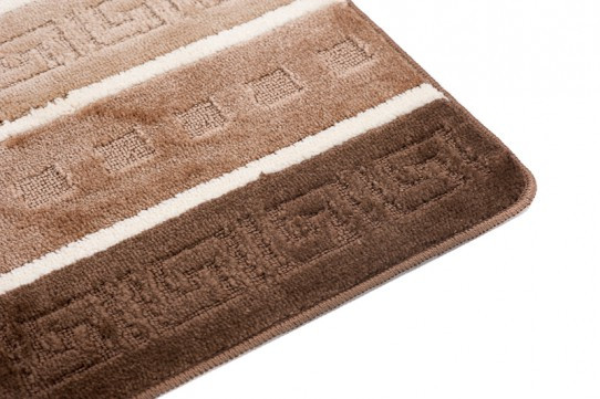 Sada koupelnových koberečků MULTI C5016A CAMEL hnědý řecký