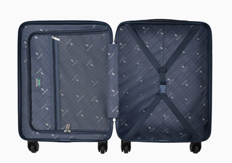 Granátový kabinový kufr Malaga