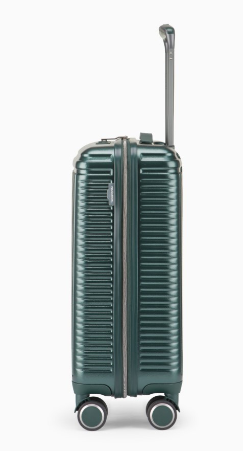 Tmavě zelený kabinový kufr Geneva