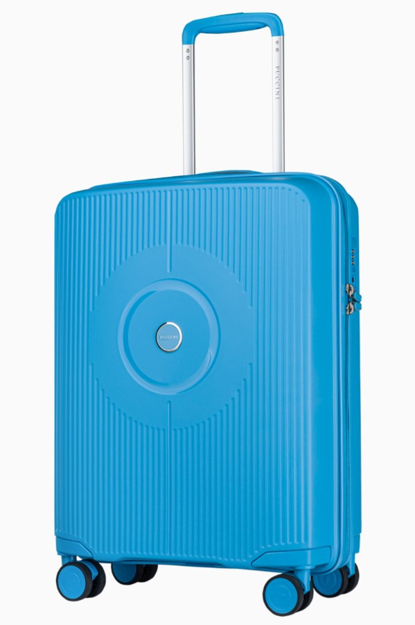 Modrý kabinový kufr Mykonos