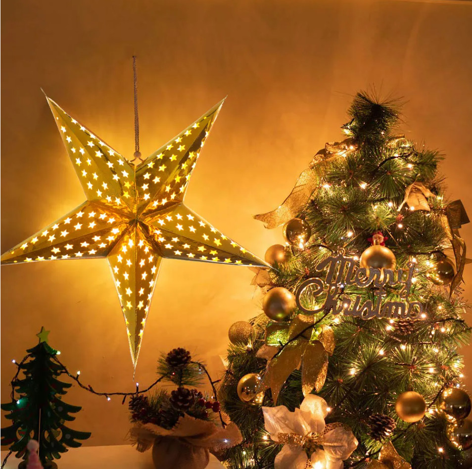 Vianočná dekorácia LED Hviezda SY-002