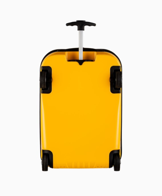 Dětský kabinový kufr DAKAR žluté auto